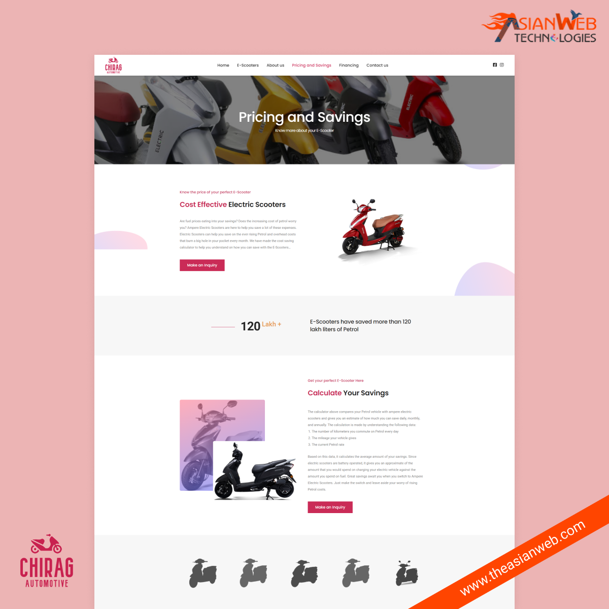 Chirag Automotive Website Designing and Development Company